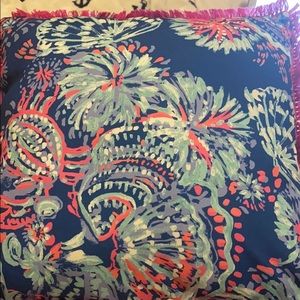 Lilly Pulitzer throw pillow!